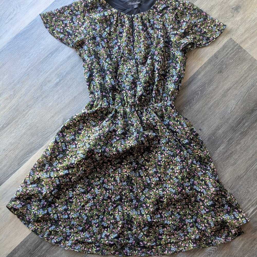 BANANA REPUBLIC | Womens Floral Midi Dress XS